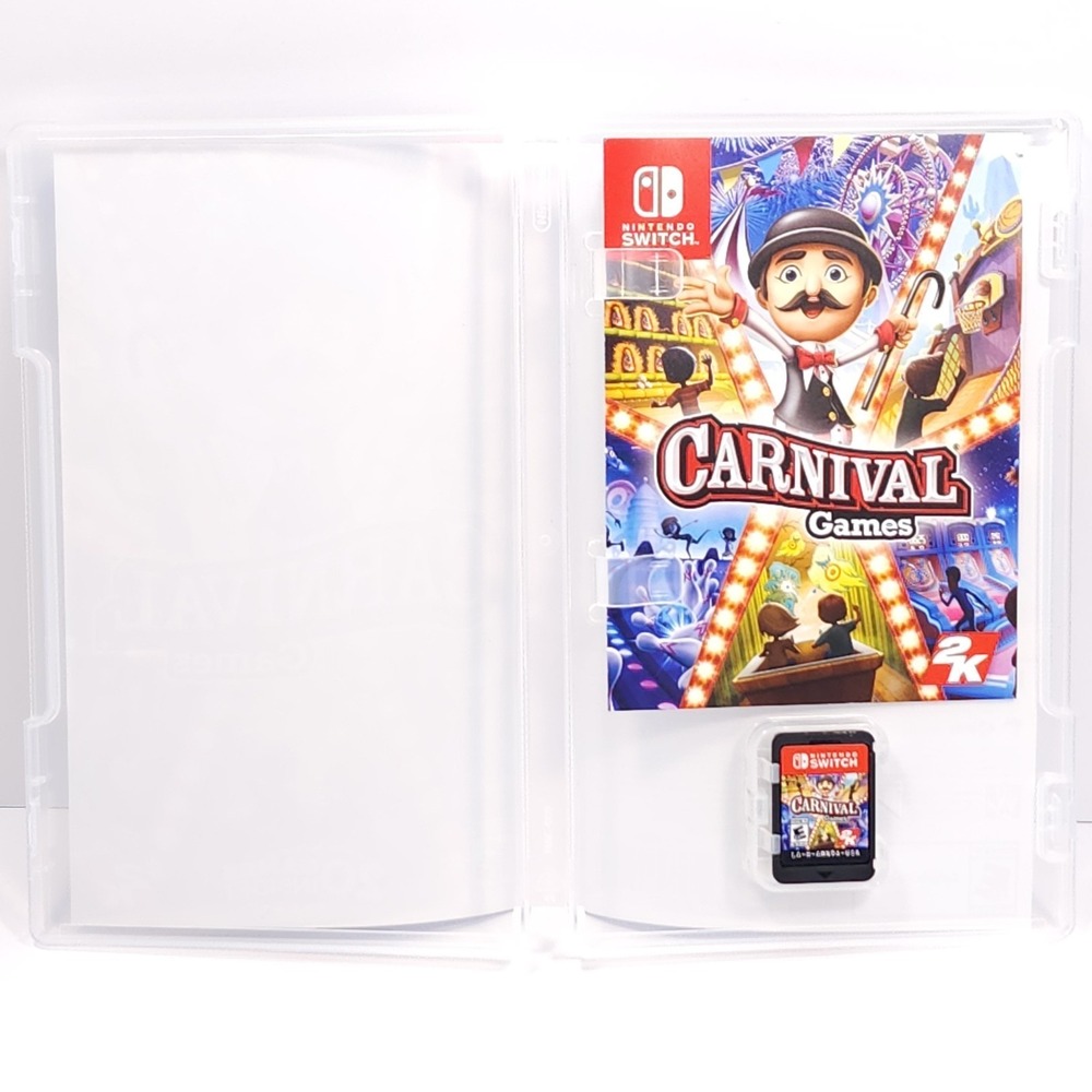 Carnival Games 2K Nintendo Switch 2018 Family Entertainment Game Complete - Picture 5 of 7